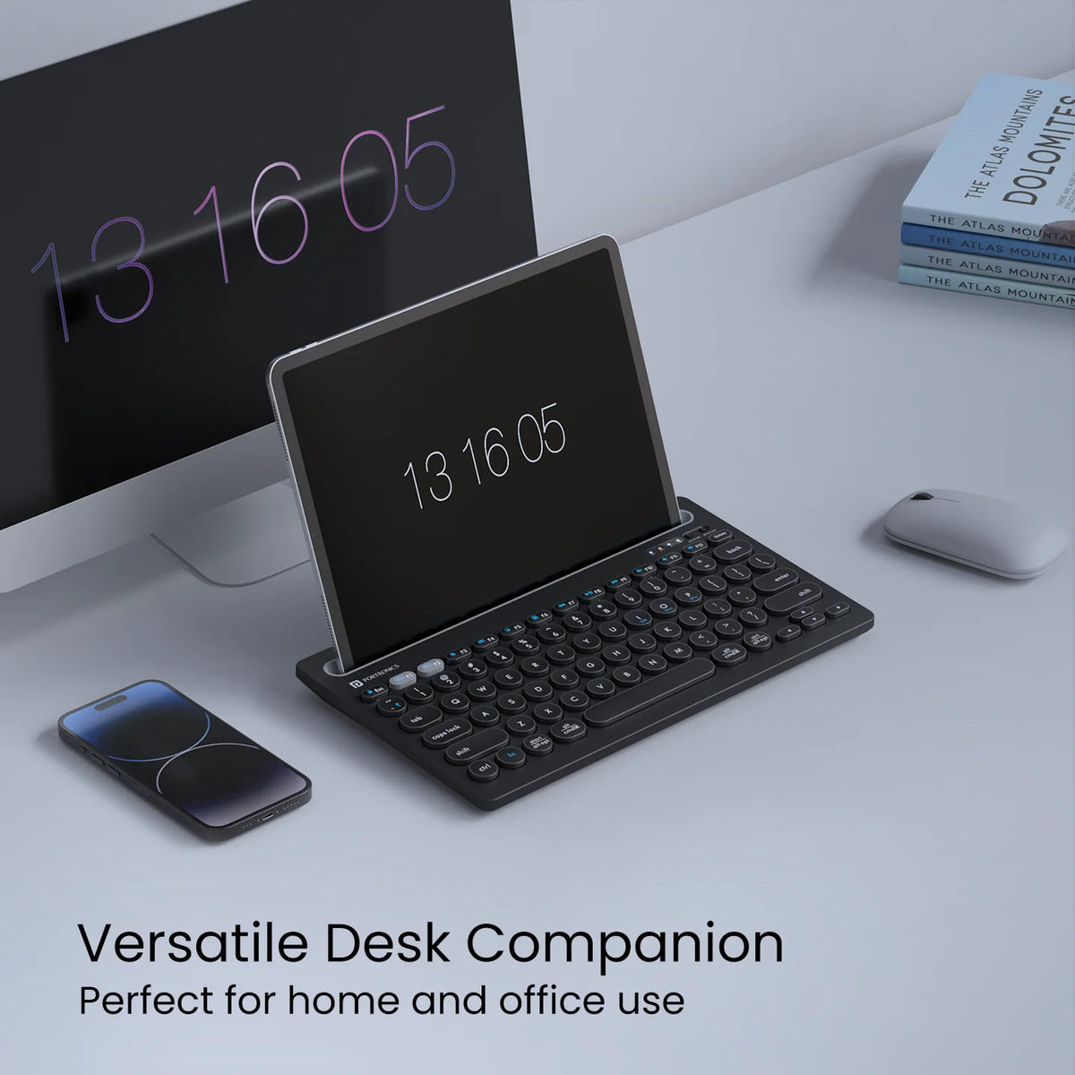 Bubble Dock Wireless Multi-Device Keyboard