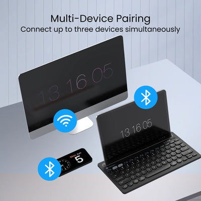 Bubble Dock Wireless Multi-Device Keyboard