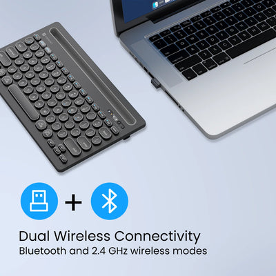 Bubble Dock Wireless Multi-Device Keyboard
