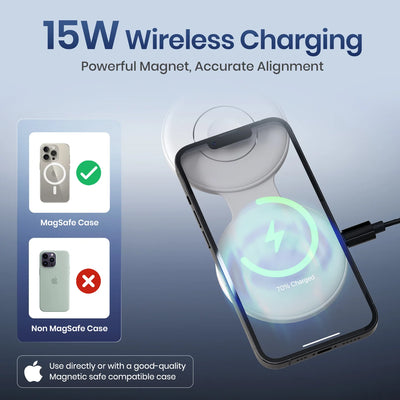 ChargeMate Trio 3-in-1 Wireless Charger Kit