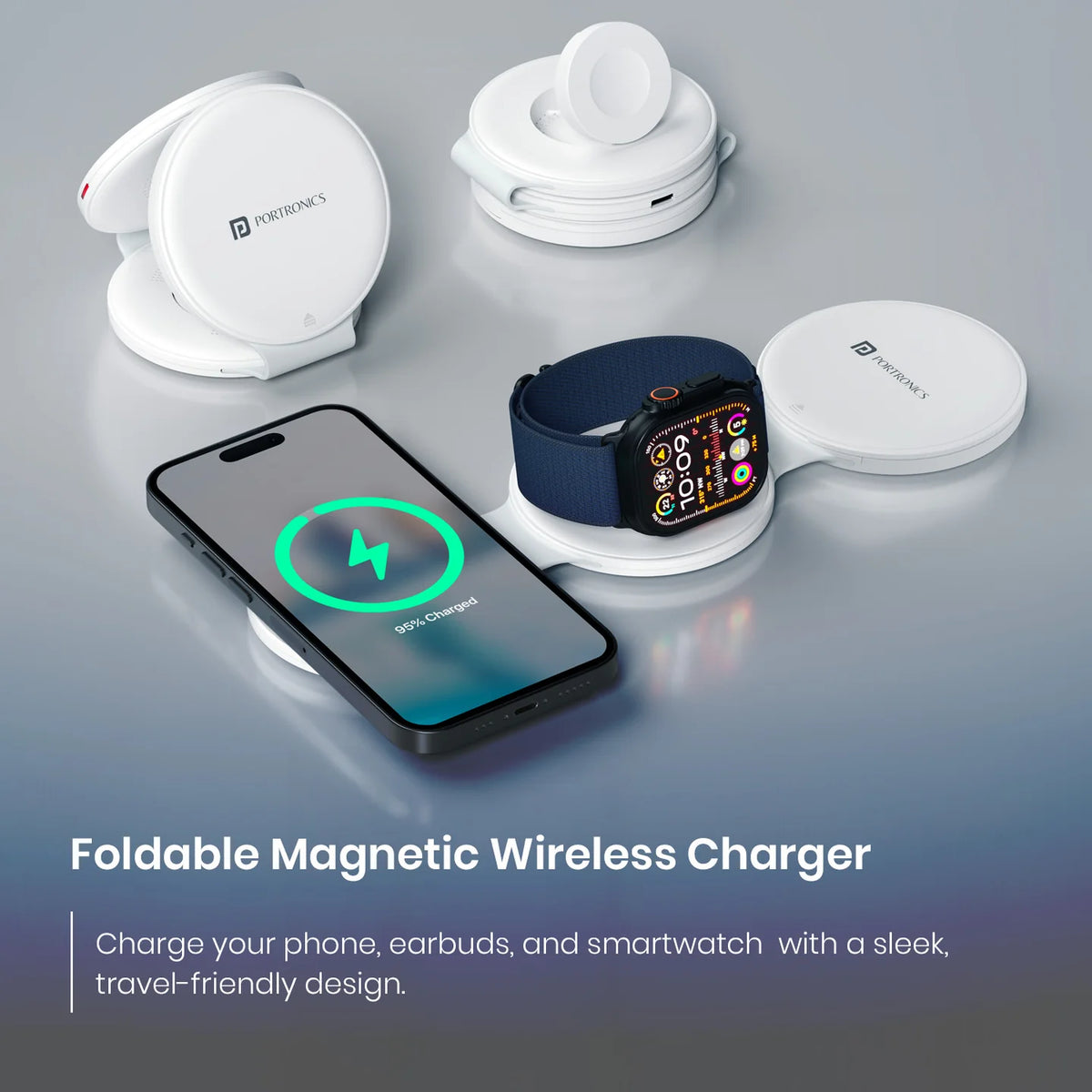 ChargeMate Trio 3-in-1 Wireless Charger Kit