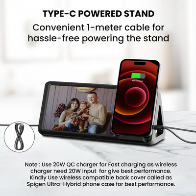 Freedom 5 15W Wireless Charger Photo Frame