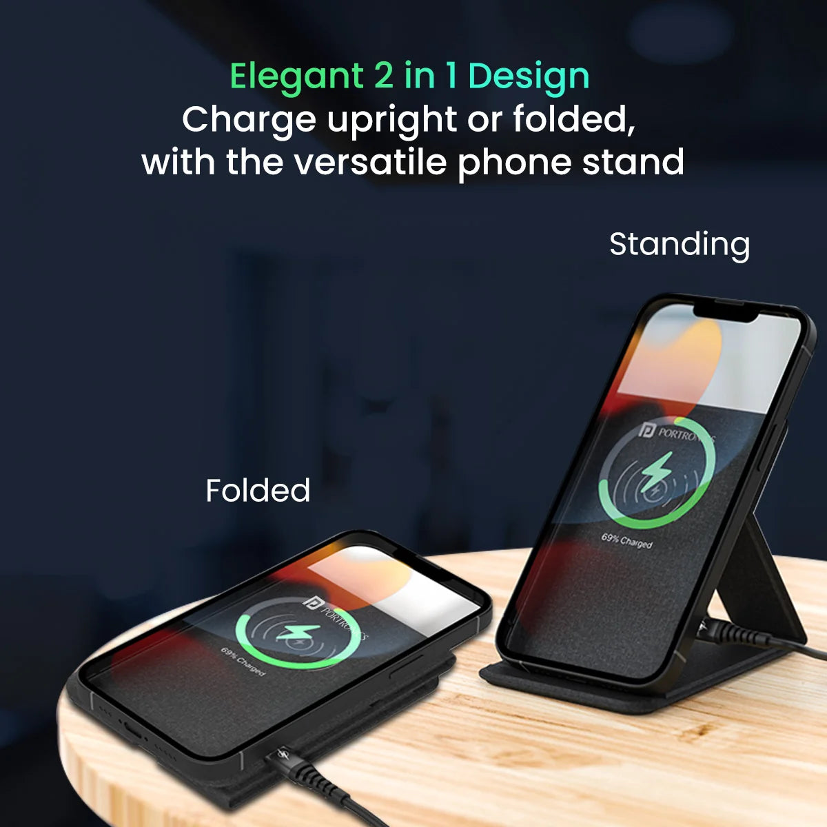 Freedom Fold 15W Foldable Wireless Charger