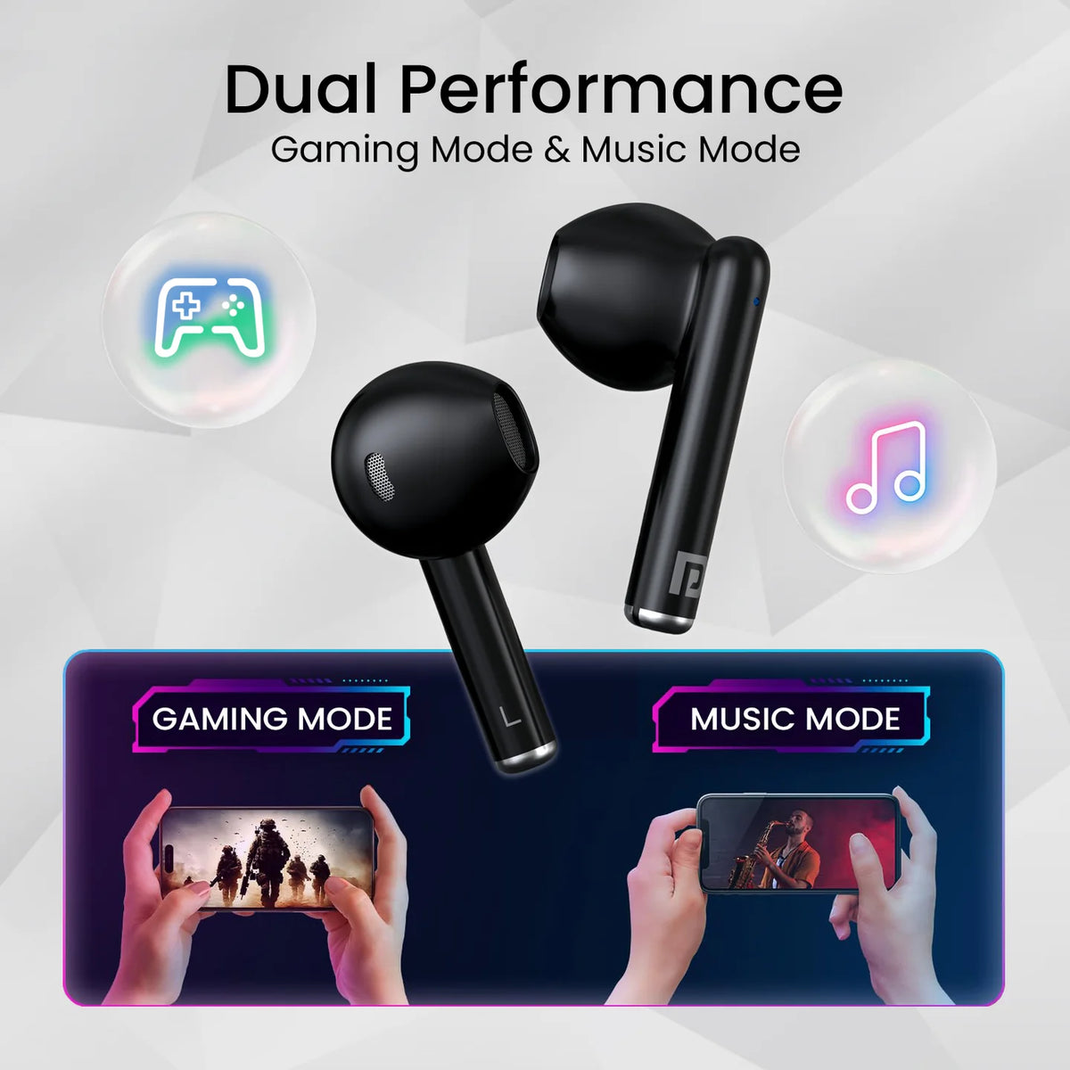 Harmonics Twins S20 Wireless Earbuds