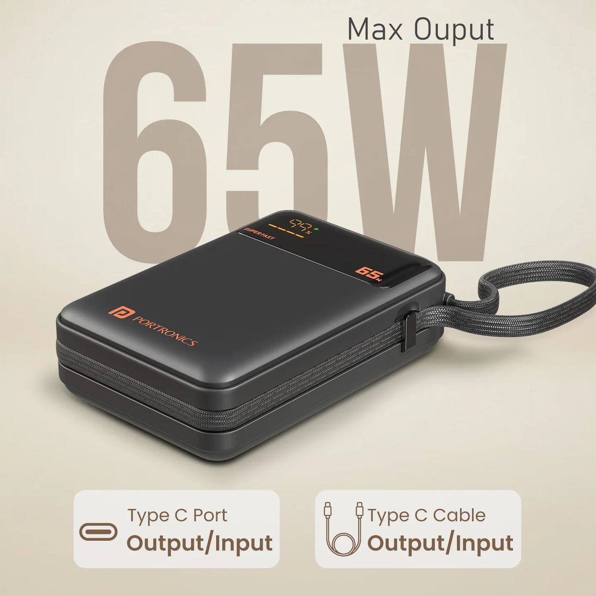 Ignis 65 20000mAh Fast Charging Powerbank