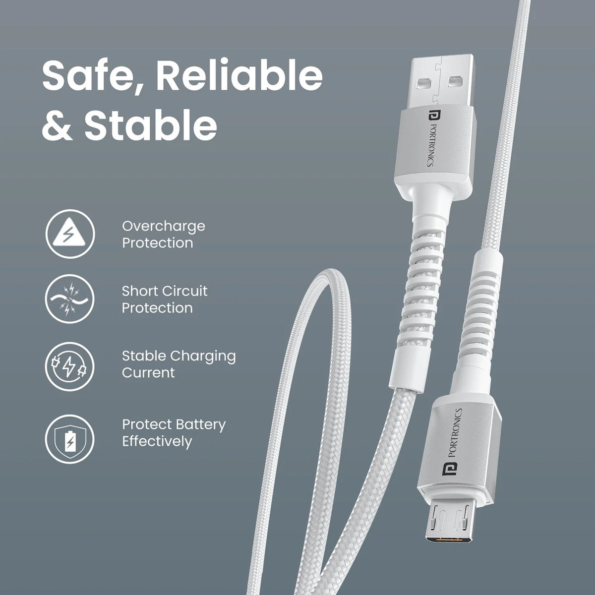 Konnect X USB to Micro USB 3A Cable