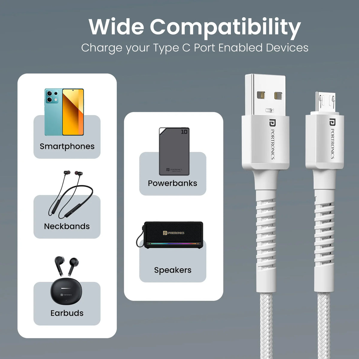 Konnect X USB to Micro USB 3A Cable