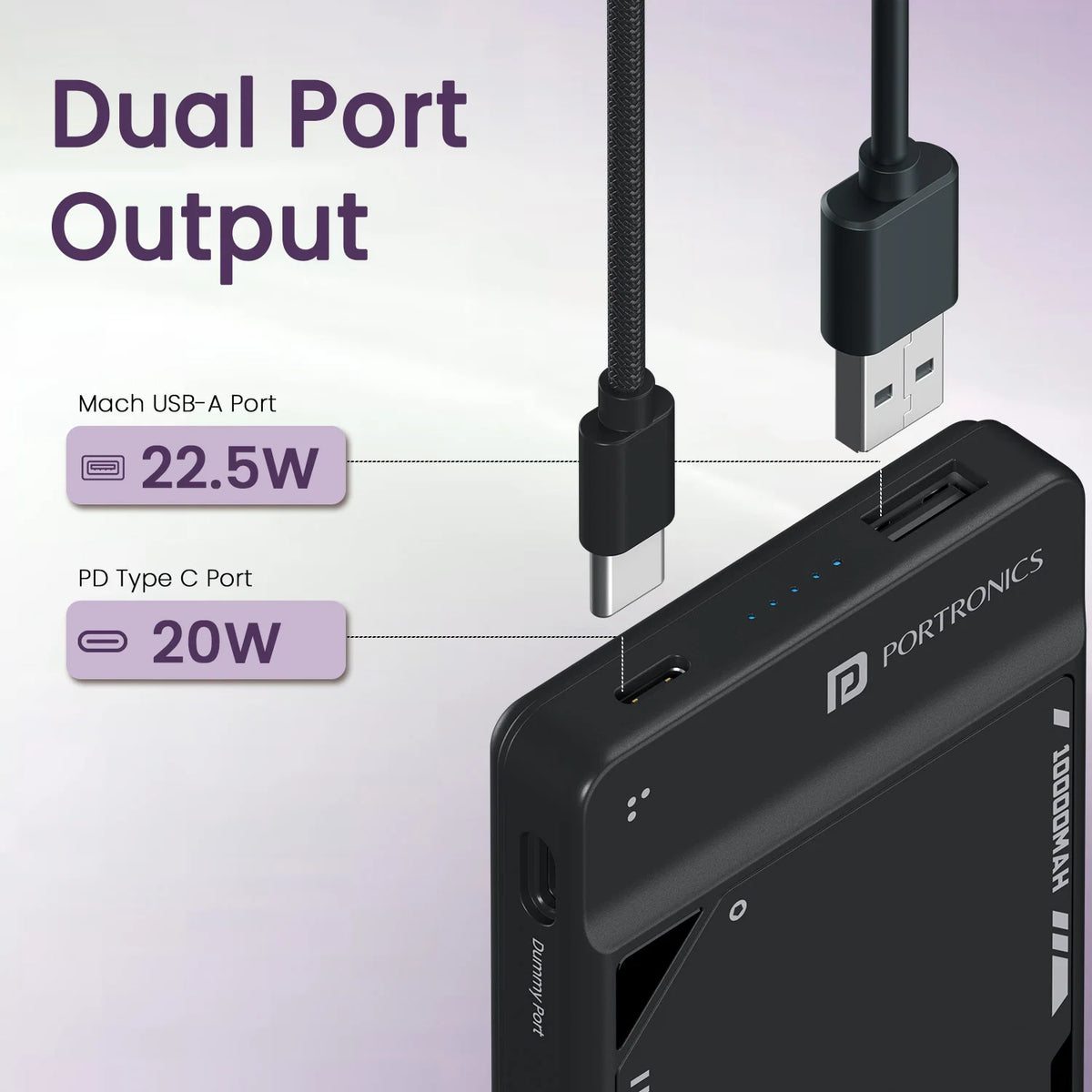 Luxcell UNO 10K 10000mAh Powerbank