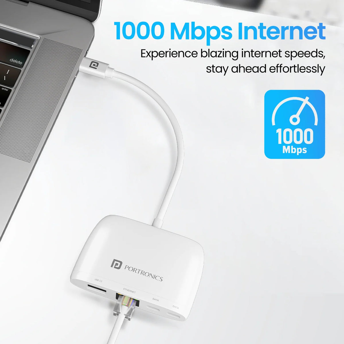 Mport 41 4-in-1 USB Hub