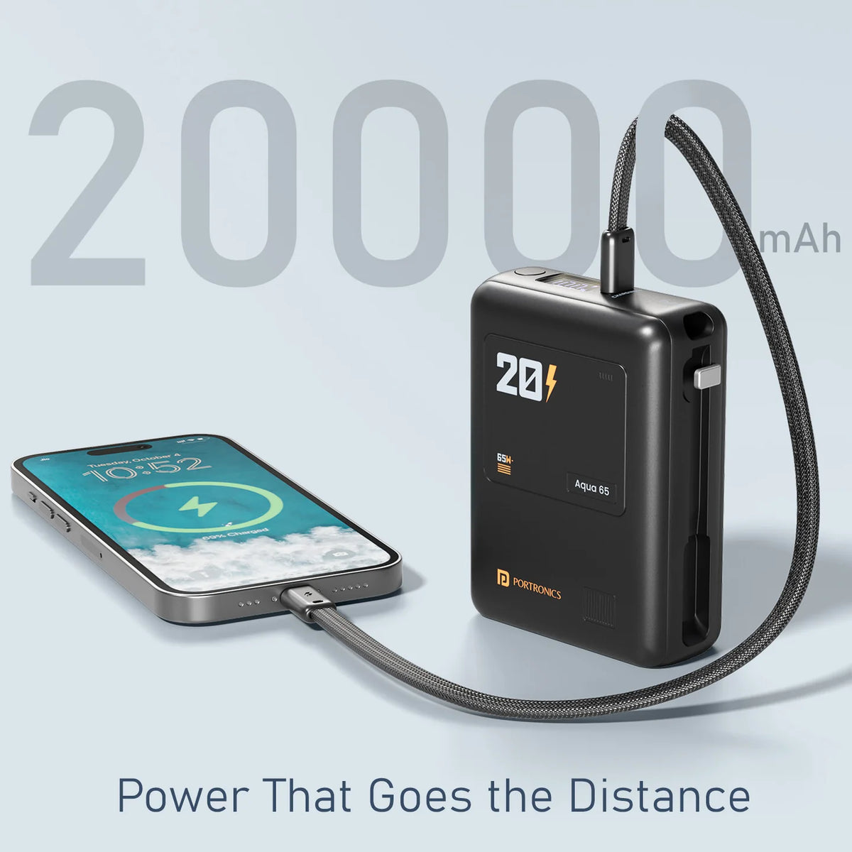 Aqua 65 20000mAh Fast Charging Powerbank