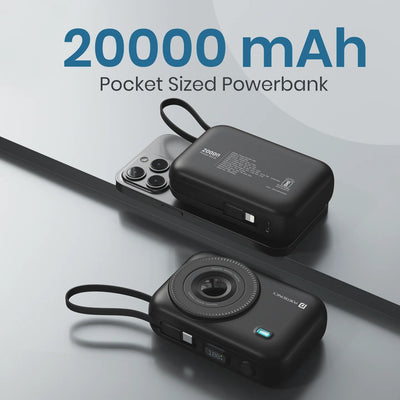 Power Shutter 20K 20000mAh Wireless Powerbank
