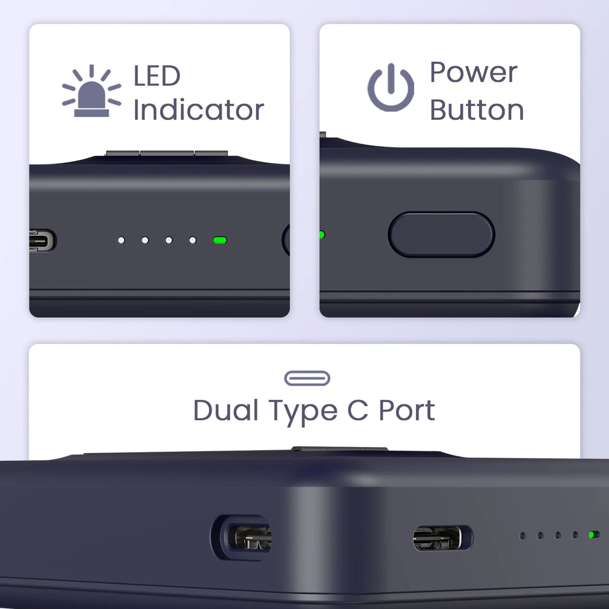Revvo 10K 10000mAh Magnetic Powerbank