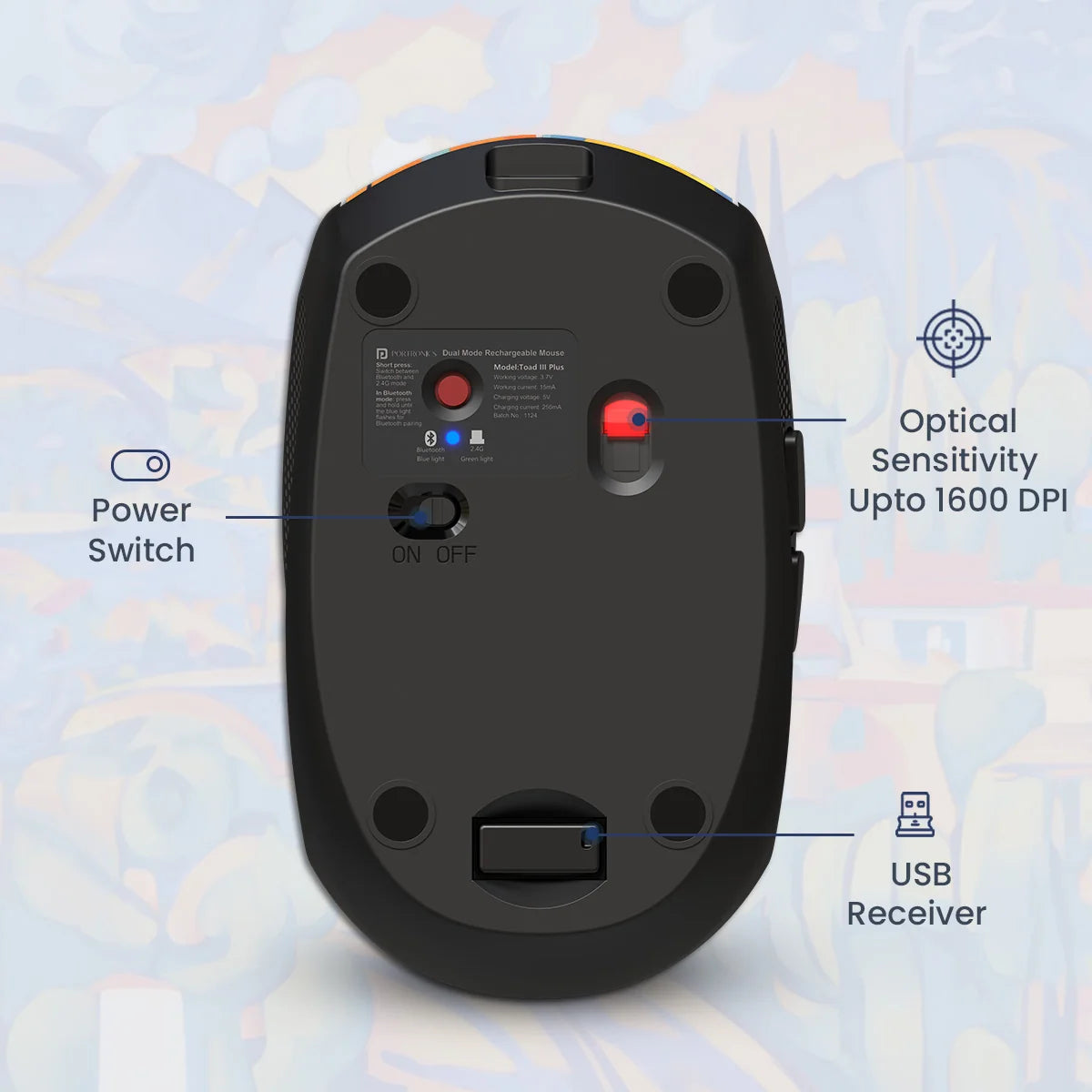 Toad III Plus Wireless Mouse