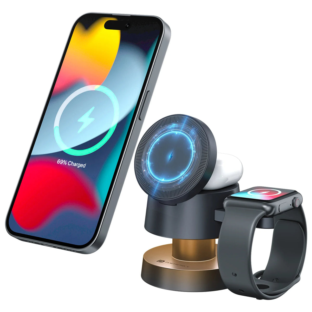 Tricharge 4-in-1 Magnetic Wireless Charger