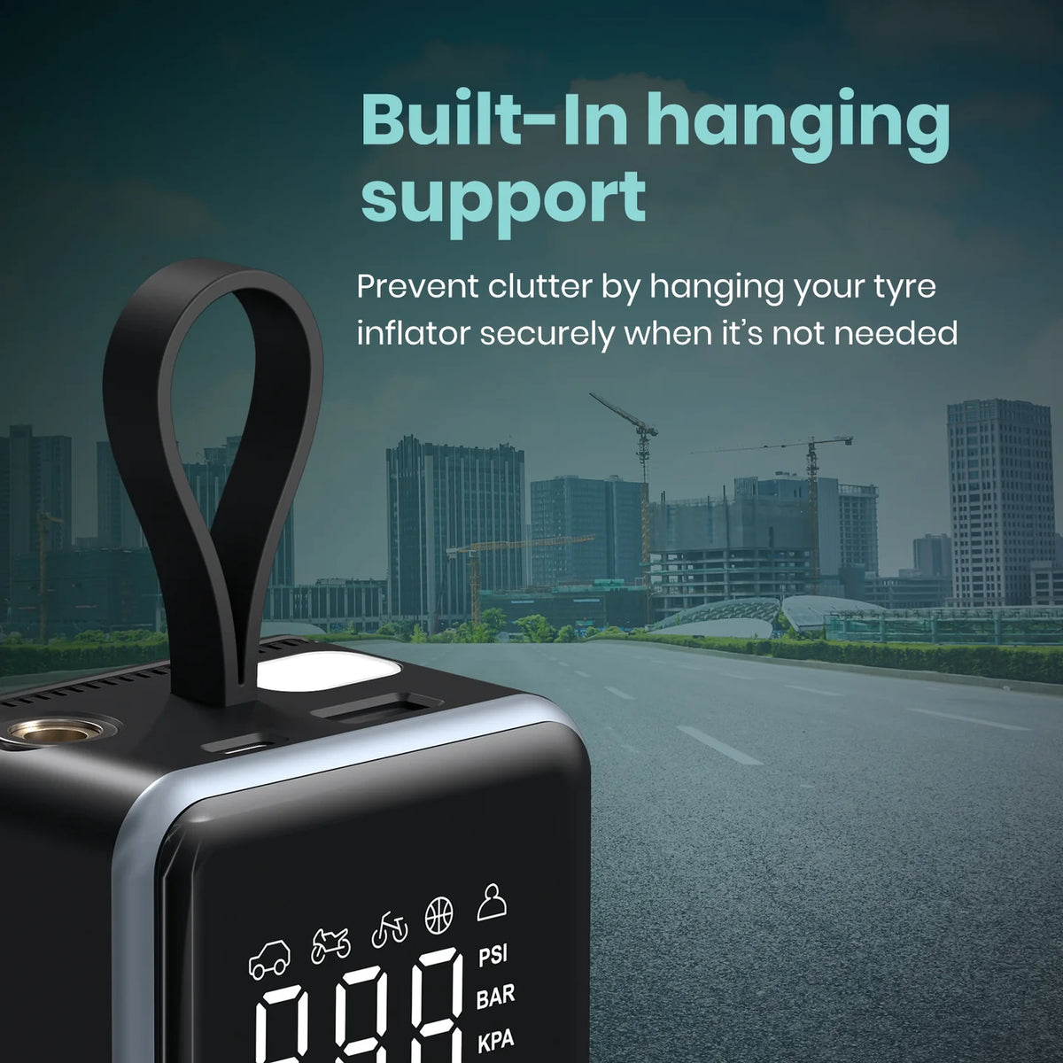 Vayu 8.0 150 PSI Portable Tyre Inflator