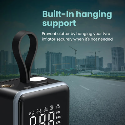Vayu 8.0 150 PSI Portable Tyre Inflator