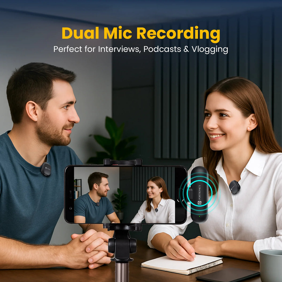 Vlogmate One Wireless Lavalier Microphone