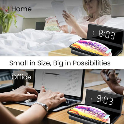 Freedom 4A Wireless Charger Alarm Clock