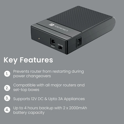 Power Plus II 4000mAh Mini UPS