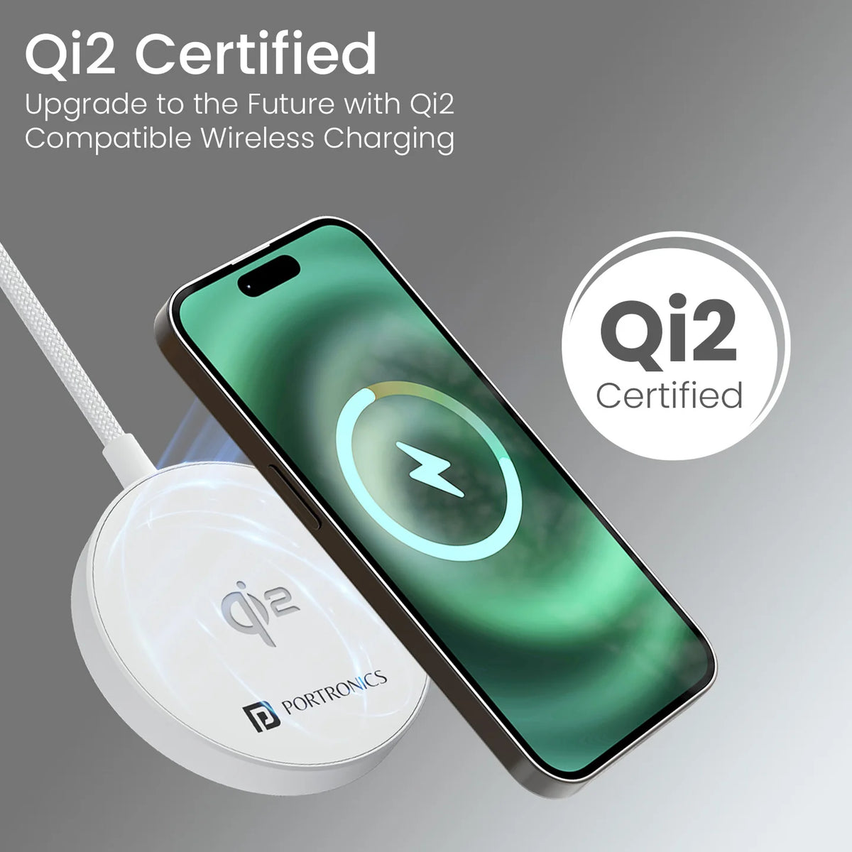 Quikk 15W Qi2 Magnetic Wireless Charger