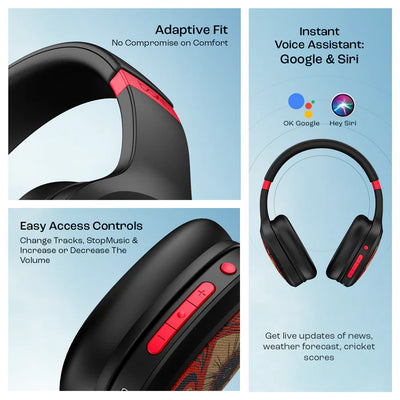 Rockerz 460 Over-Ear Headphone 
