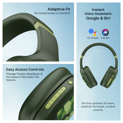 Rockerz 460 Over-Ear Headphone 