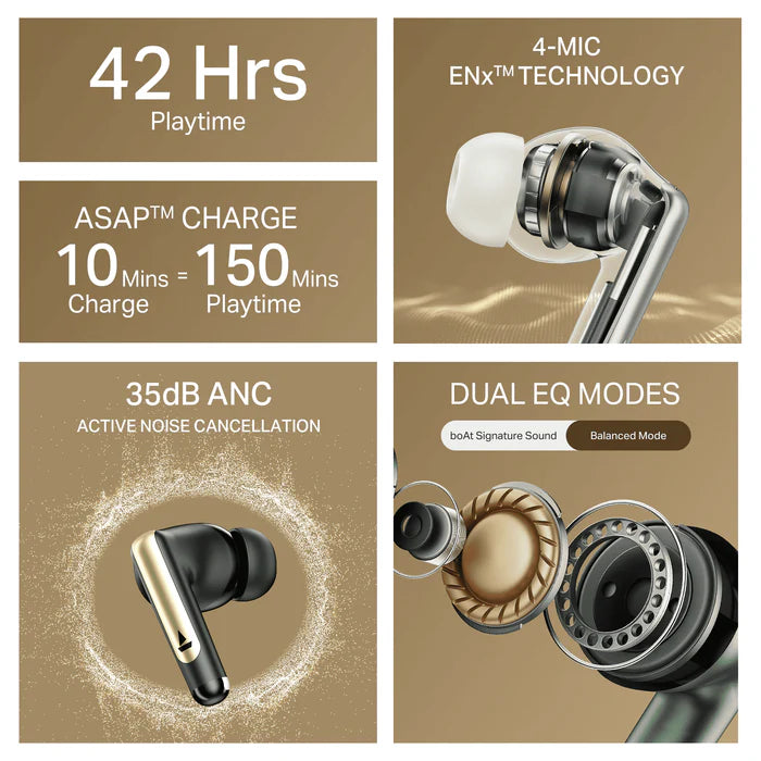 Airdopes 141 Elite ANC Wireless Earbuds