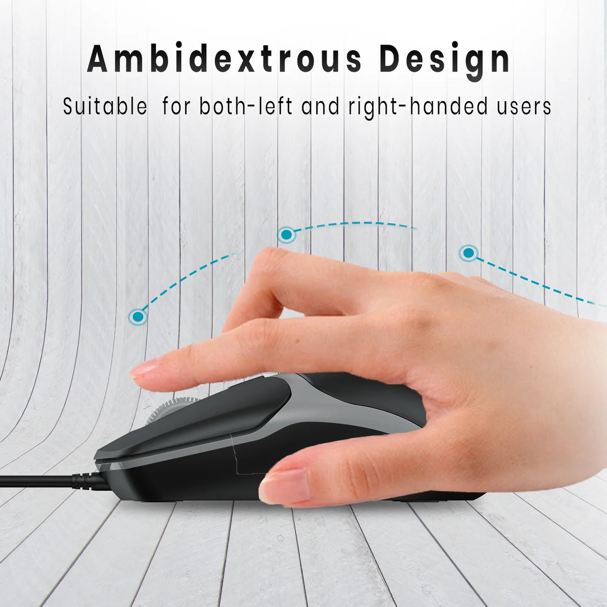 TOAD 103 Wired Optical Mouse