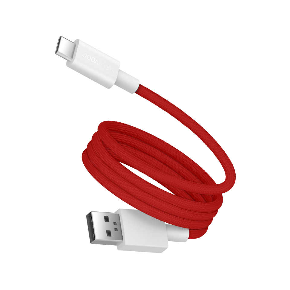Magnetic Power Cable - USB-A to USB-C #color_red