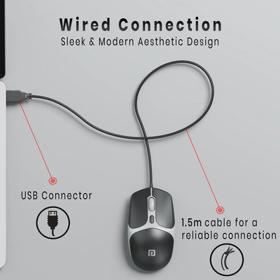 TOAD 103 Wired Optical Mouse