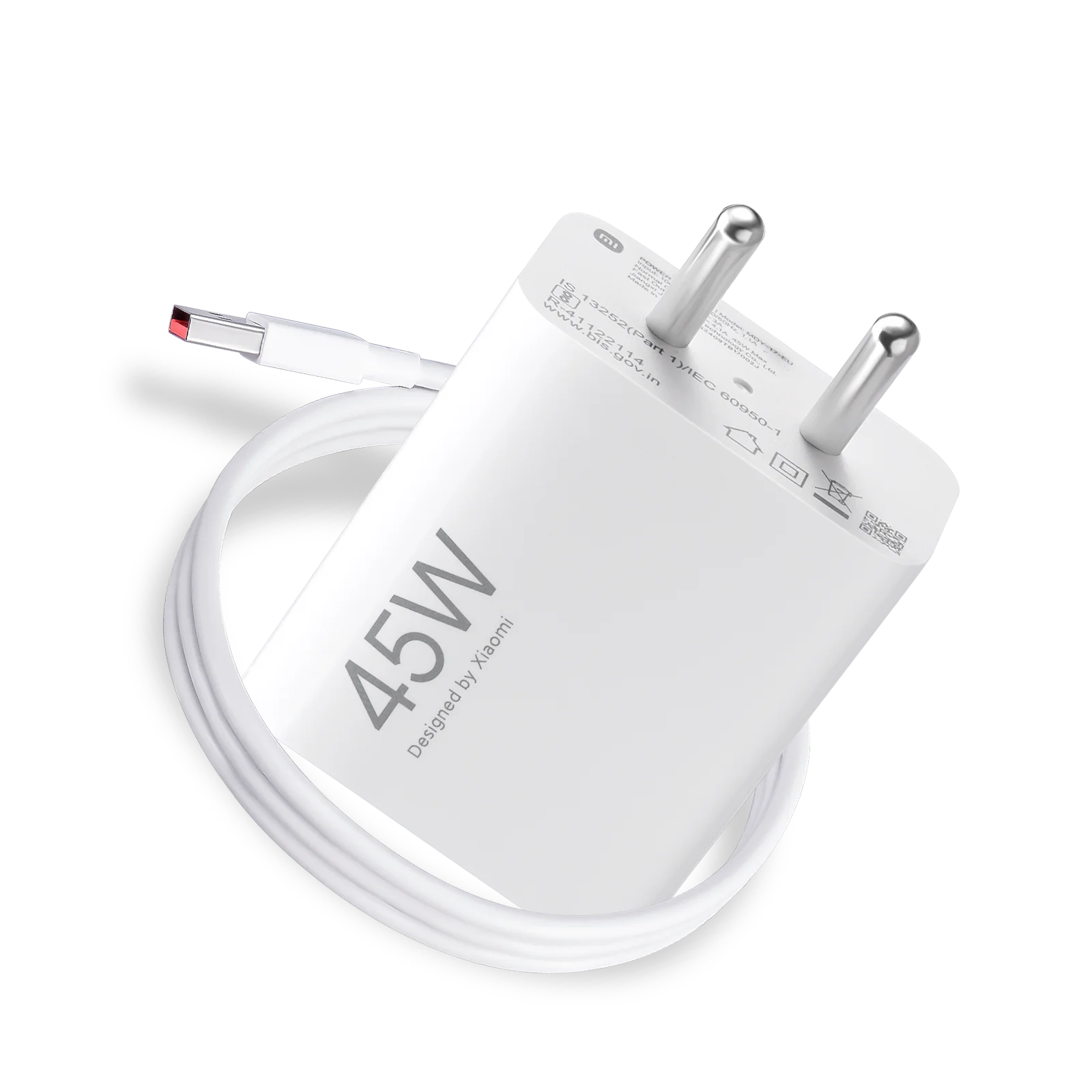 45W TurboCharge Power Adapter with USB Cable 