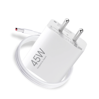 45W TurboCharge Power Adapter with USB Cable 