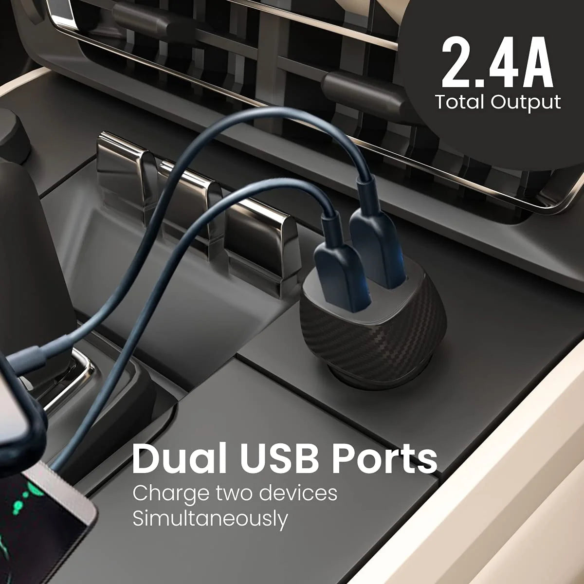 Car Power 5 Car Charger