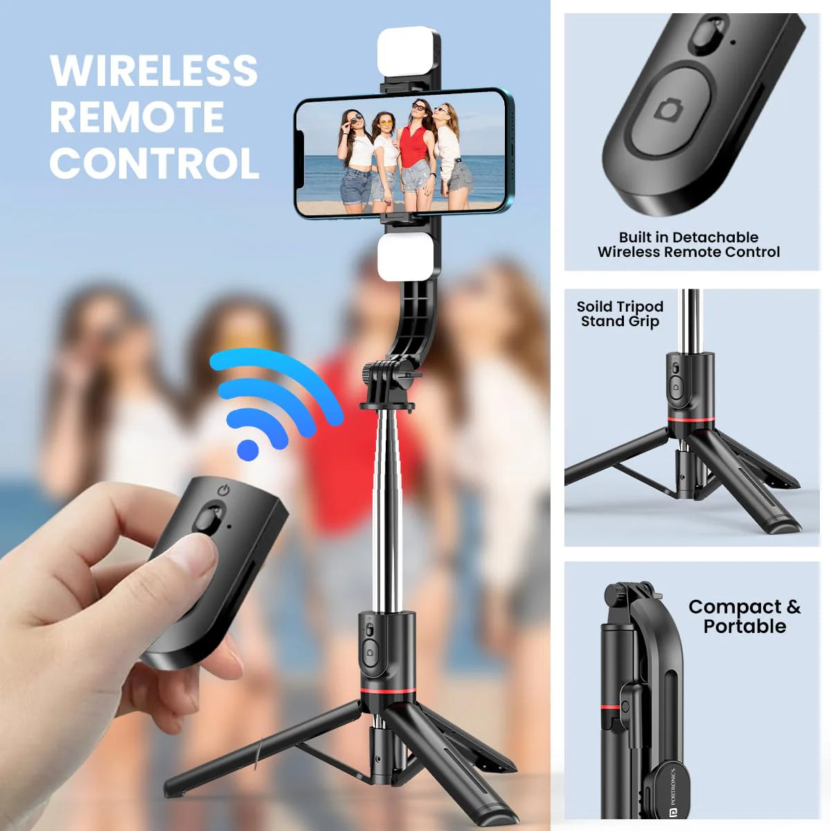 Lumistick Smart Wireless Selfie Stick