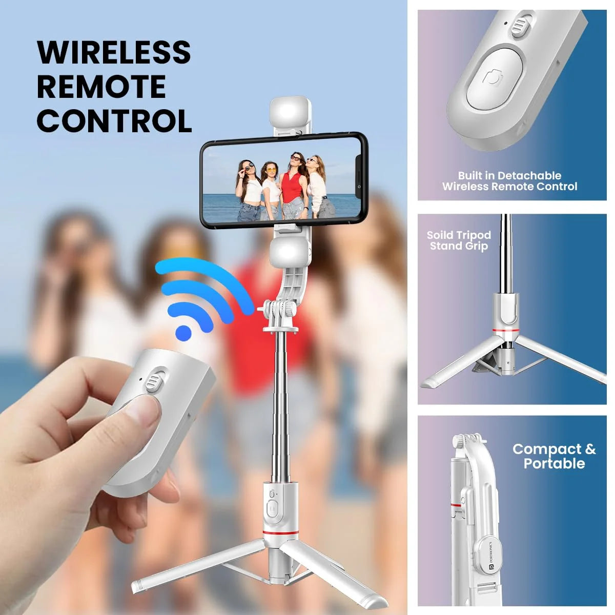 Lumistick Smart Wireless Selfie Stick