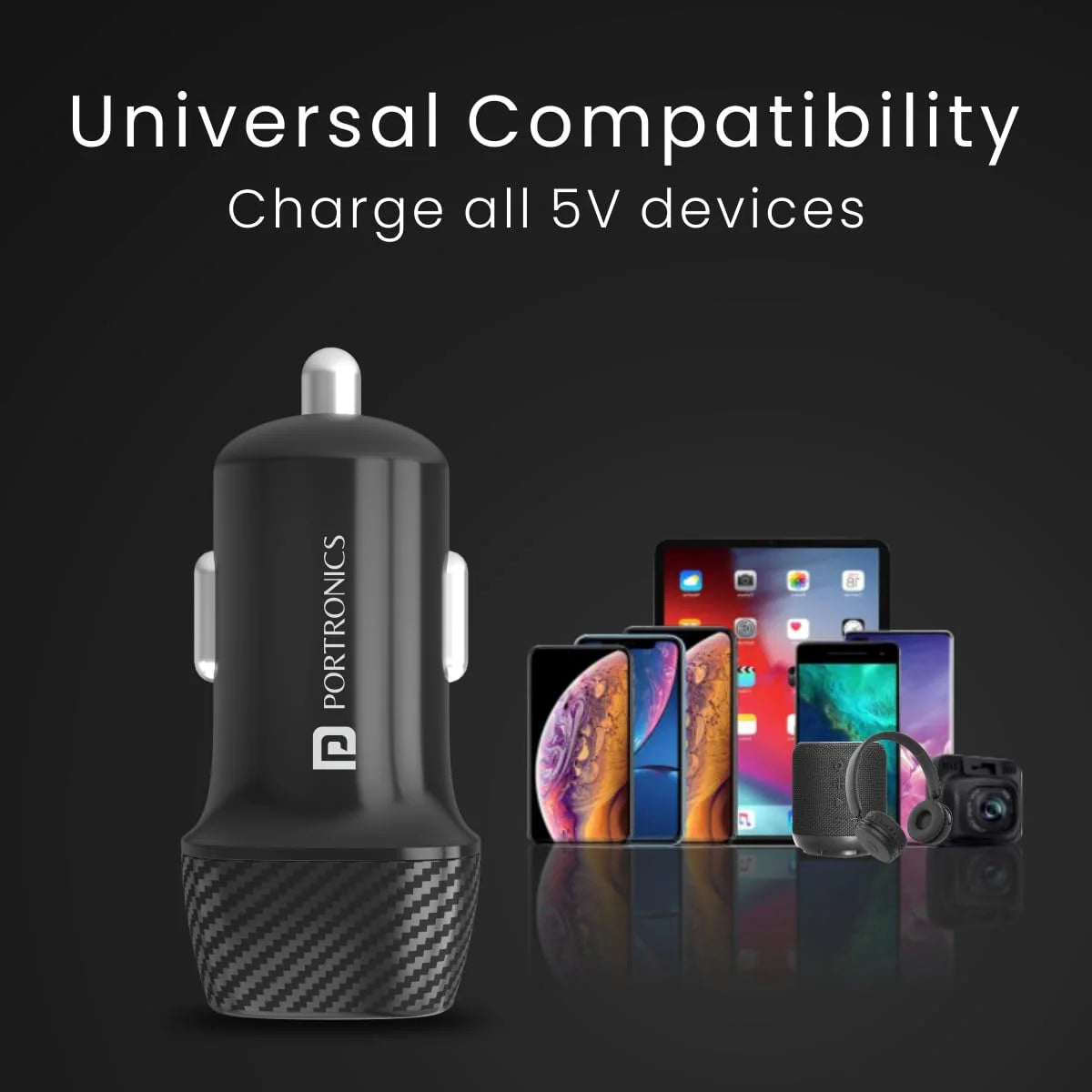 Car Power 5 Car Charger