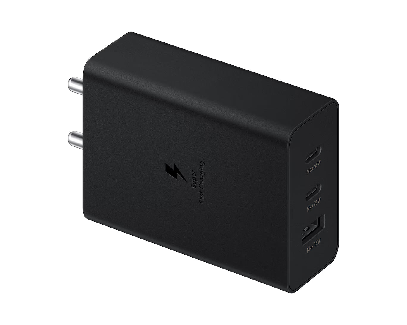 65W GaN Multi-Port Power Adapter #color_black