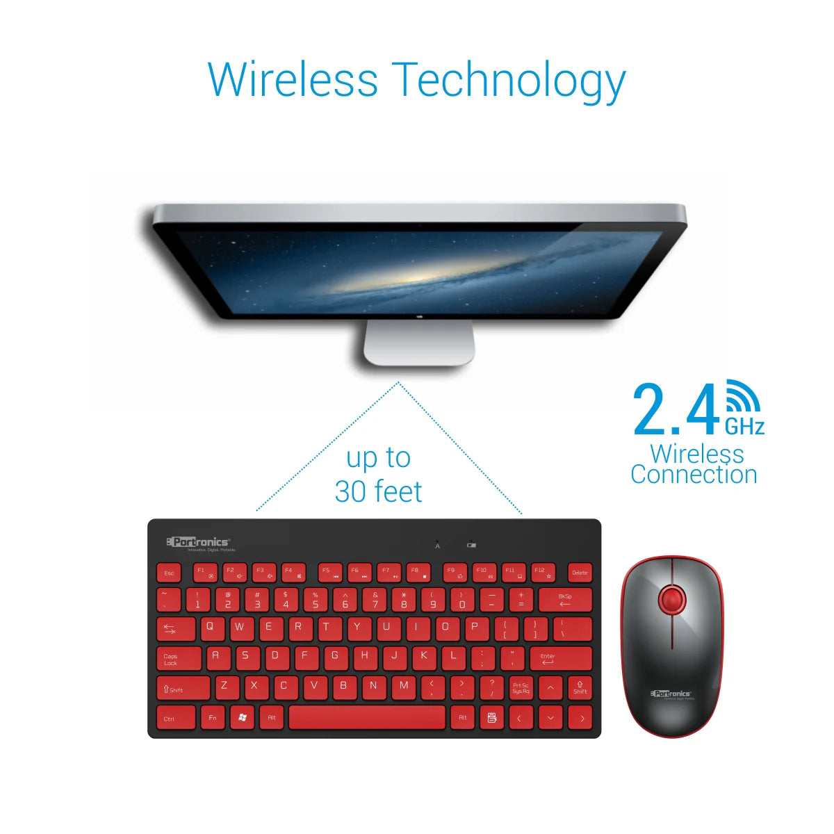 Key2 Wireless Keyboard Mouse