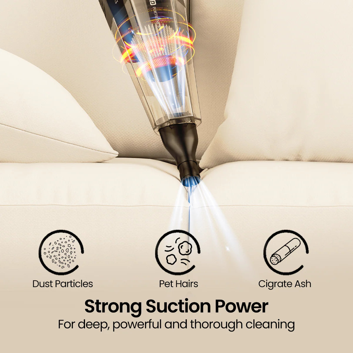 Handheld Rechargeable Vacuum Cleaner Mopcop