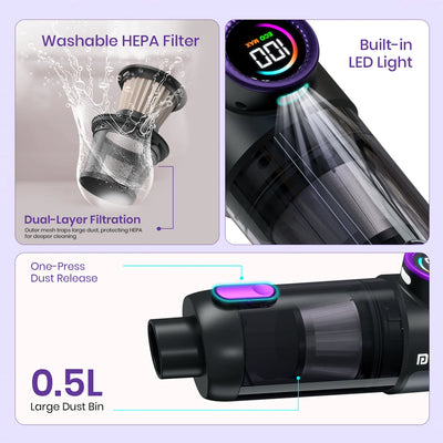 2-in-1 Cordless Vacuum Cleaner MopCop Prime