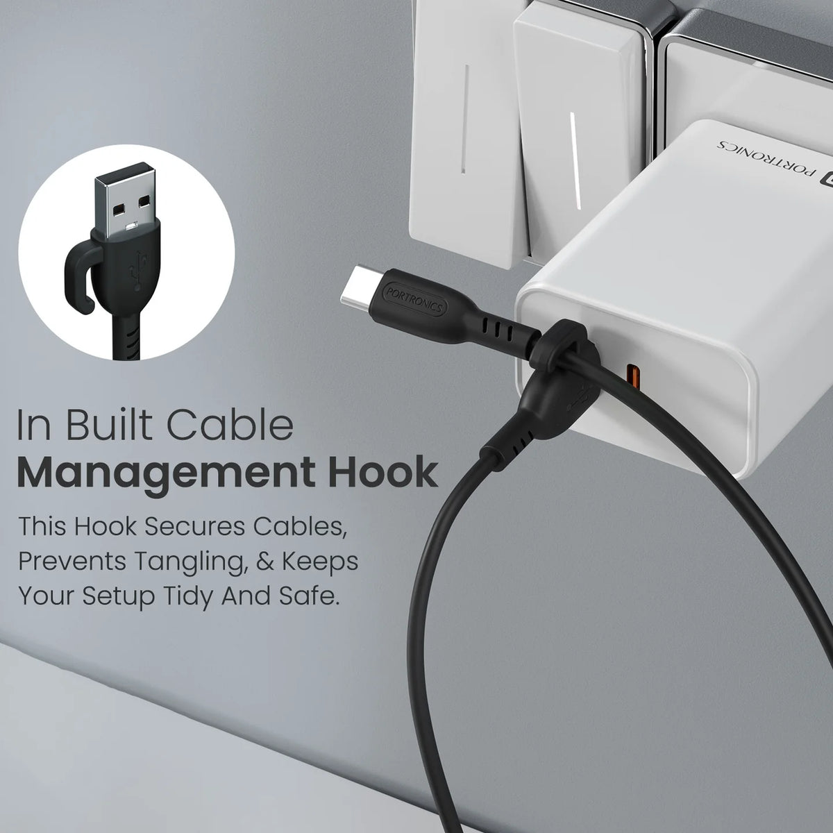 Konnect Core 3 USB to Type C Cable