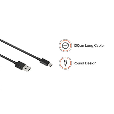 22.5W QuickCharge USB-A to Type-C Cable 