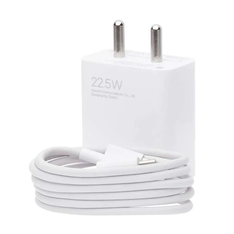 22.5W FastCharge Power Adapter with USB Cable #color_white