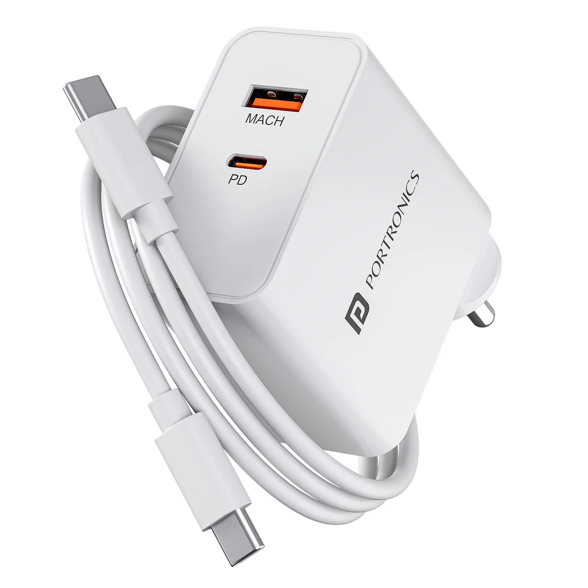 Adapto 45B 45W Dual Port Fast Charger