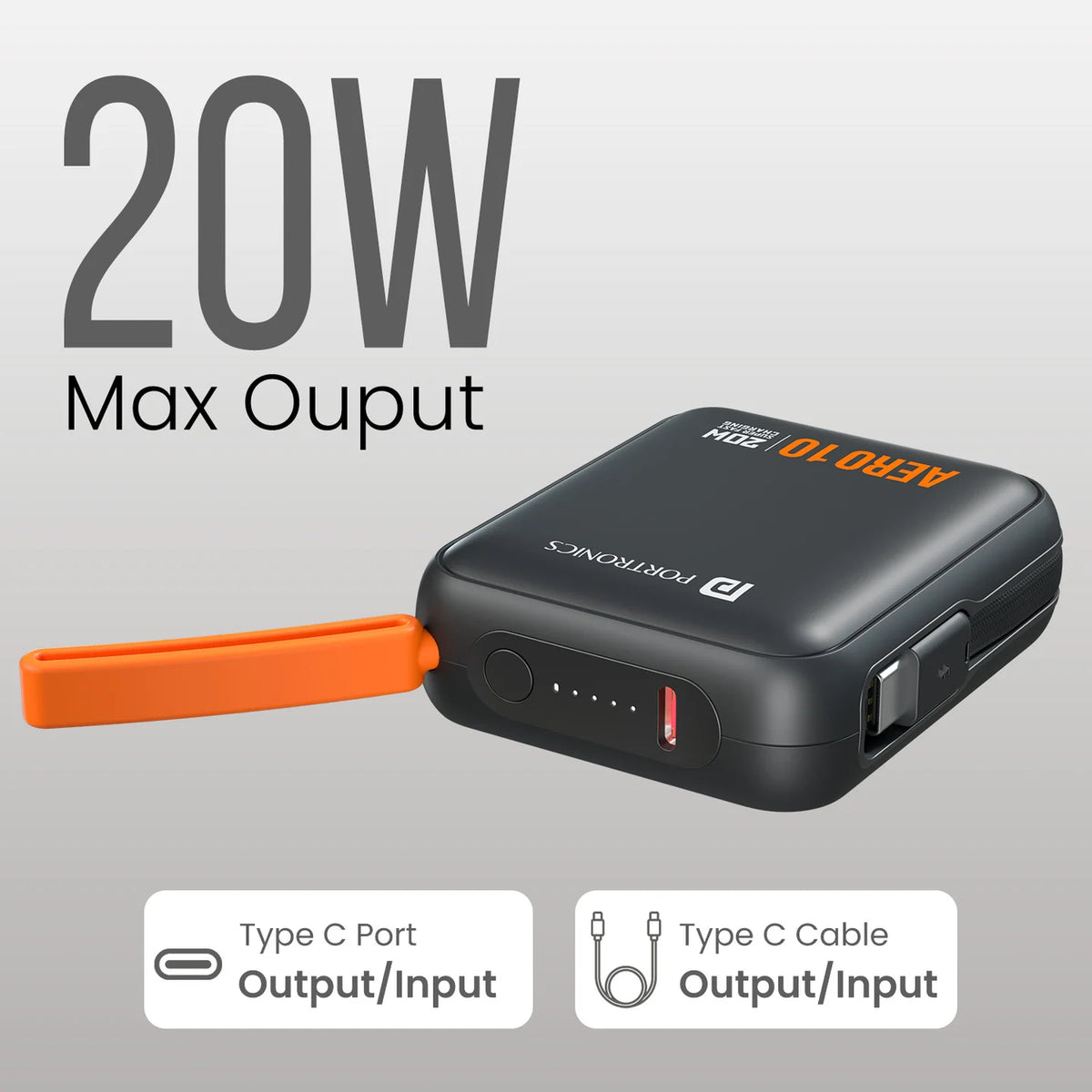 Aero 10 10000mAh Fast Charging Powerbank