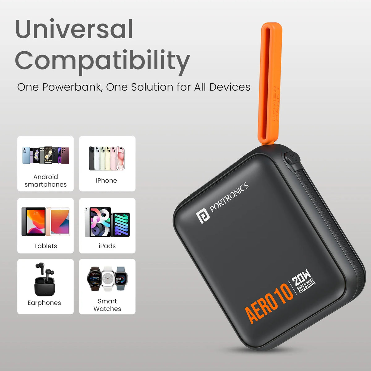 Aero 10 10000mAh Fast Charging Powerbank