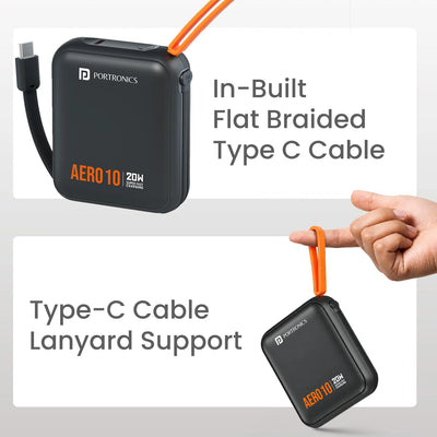 Aero 10 10000mAh Fast Charging Powerbank