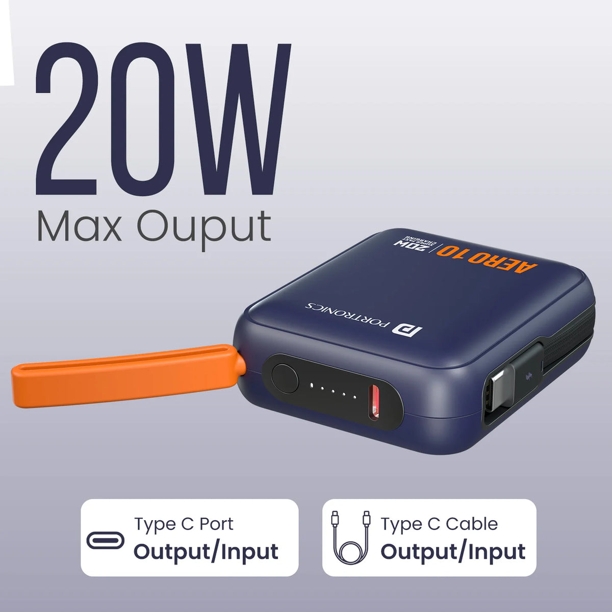 Aero 10 10000mAh Fast Charging Powerbank