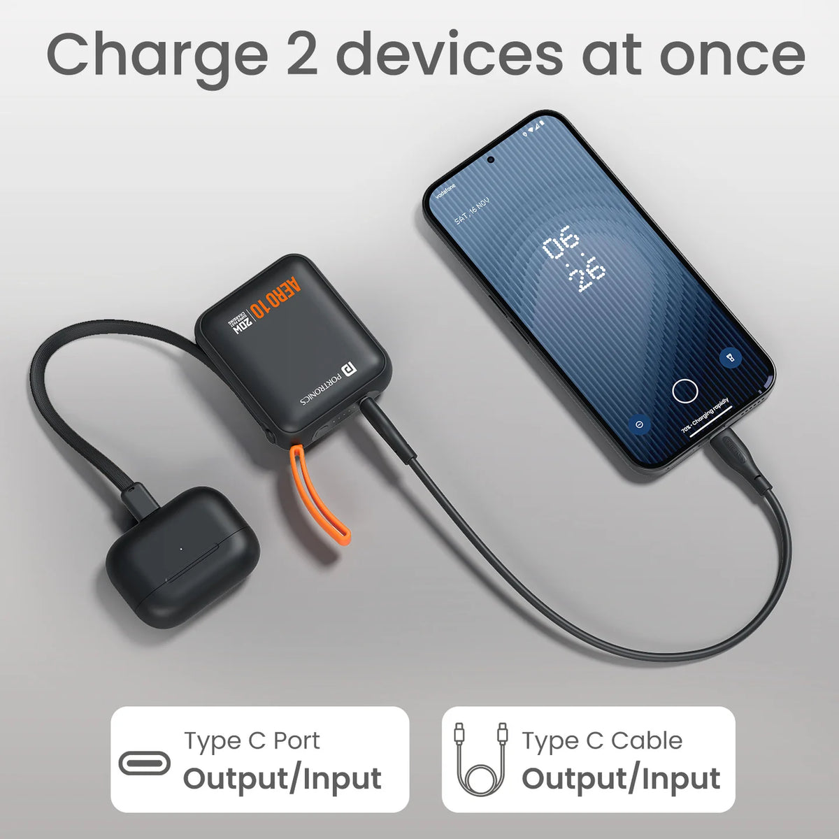 Aero 10 10000mAh Fast Charging Powerbank