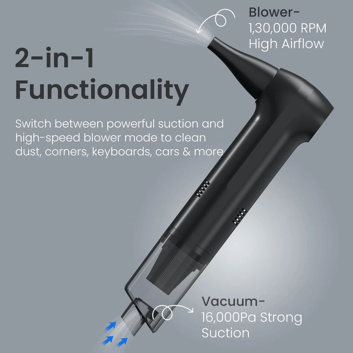 2-in-1 Vacuum & Air Blower AirCop